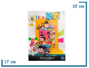 2X1 VULCANITA TEEN TITANS GO! TO THE MOVIES PUZZLE 60 PZS