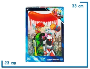 VULCANITA DC COMICS PUZZLE 300 PZS HARLEY QUINN & POISON IVY