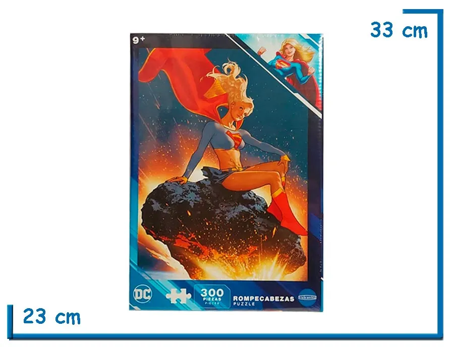 VULCANITA DC COMICS PUZZLE 300 PZS SUPERGIRL METEORITO