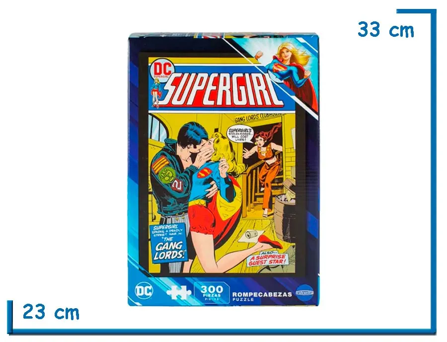 VULCANITA DC COMICS PUZZLE 300 PZS SUPERGIRL COMIC VINTAGE