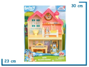 MOOSE BLUEY MINI BLUEY HOME CASA CON ACCESORIOS Y FIGURA