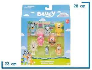 MOOSE BLUEY NEIGHBOURHOOD FRIENDS PACK 8 FIGURAS