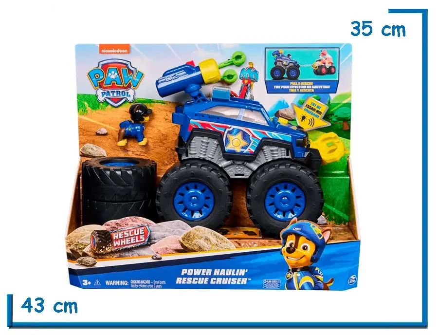 SPIN MASTER PAW PATROL POWER HAULIN RESCUE CRUISER