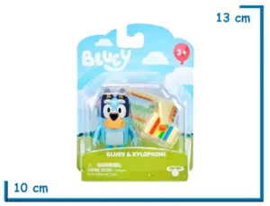 MOOSE BLUEY BLUEY & XYLOPHONE FIGURA CON ACCESORIO