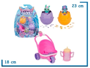 SPIN MASTER HATCHIMALS ALIVE HATCH N STROLL PLAYSET LOVE TO LIFE