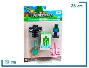 SPIN MASTER MINECRAFT WITHER 5-PACK TOPPEEZ 6CM