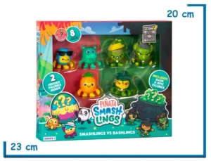 PMI PIÑATA SMASHLINGS ANANA SMASHLINGS VS BASHLINGS PACK X8
