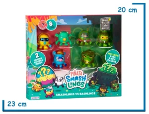 PMI PIÑATA SMASHLINGS JABALI SMASHLINGS VS BASHLINGS PACK X8