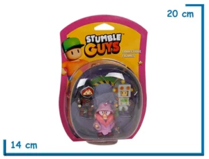 PMI STUMBLE GUYS STUMBLE LOVE 3-PACK FIGURA DE ACCION 5CM