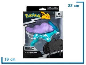 JAZWARES SUICUNE SELECT ARTICULADO POKEMON