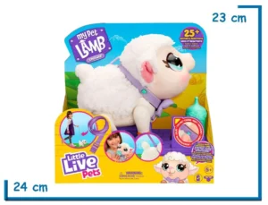 MOOSE MY PET LAMB SNOWIE MASCOTA INTERACTIVA LITTLE LIVE PETS