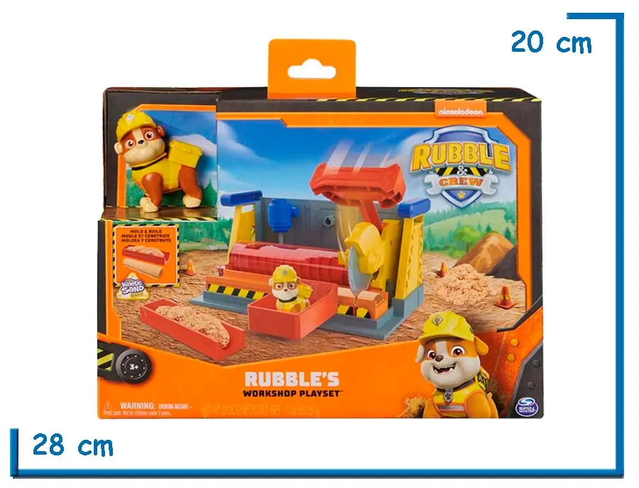 SPIN MASTER RUBBLE & CREW RUBBLES WORKSHOP PLAYSET