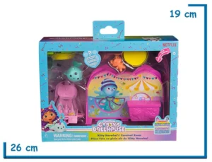 SPIN MASTER GABBYS DOLLHOUSE KITTY NARWHALS CARNIVAL ROOM
