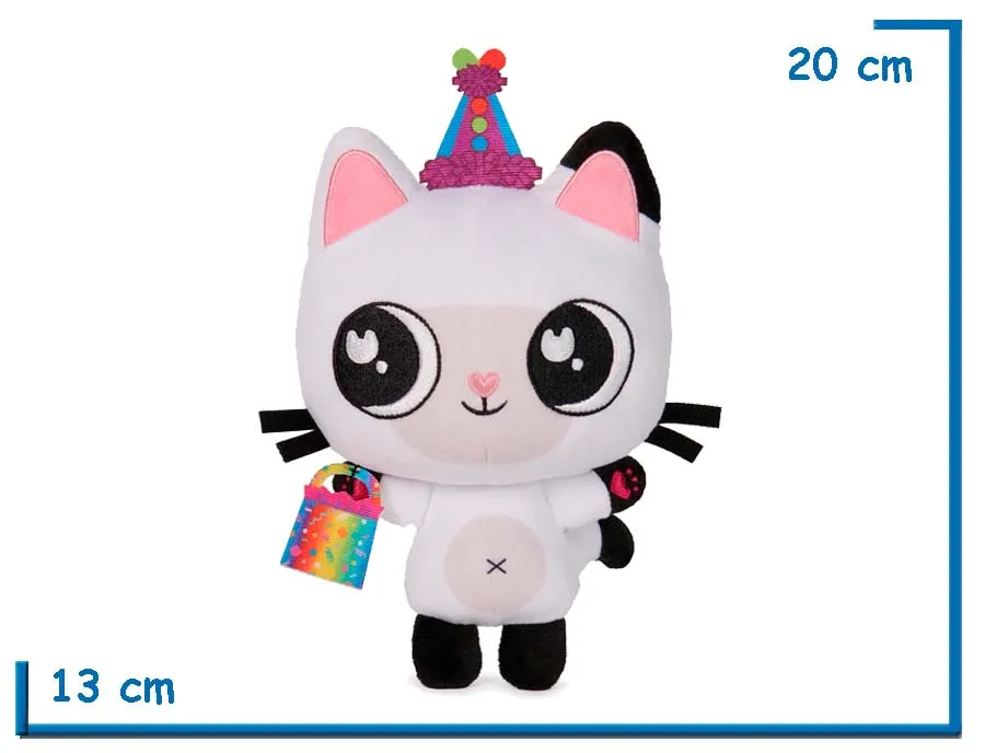 SPIN MASTER PANDY PAWS PELUCHE FIESTA GATASTICA GABBYS DOLLHOUSE