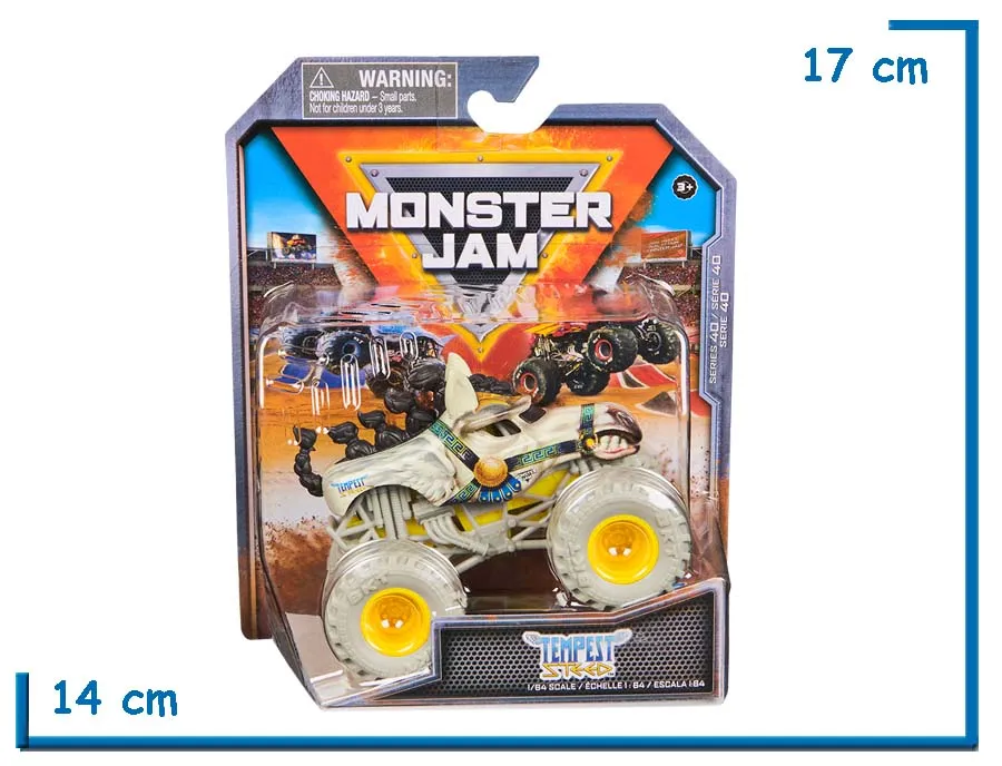 SPIN MASTER TEMPEST STEED TRUE METAL 1.64 MONSTER JAM