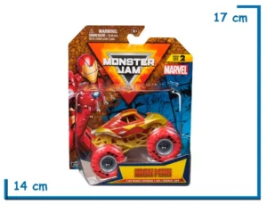 SPIN MASTER IRON MAN TRUE METAL 1.64 MONSTER JAM