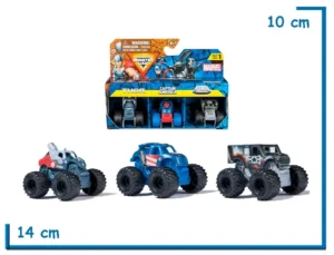 SPIN MASTER THOR CAPI & WAR MACHINE MINI BUNDLE MONSTER JAM