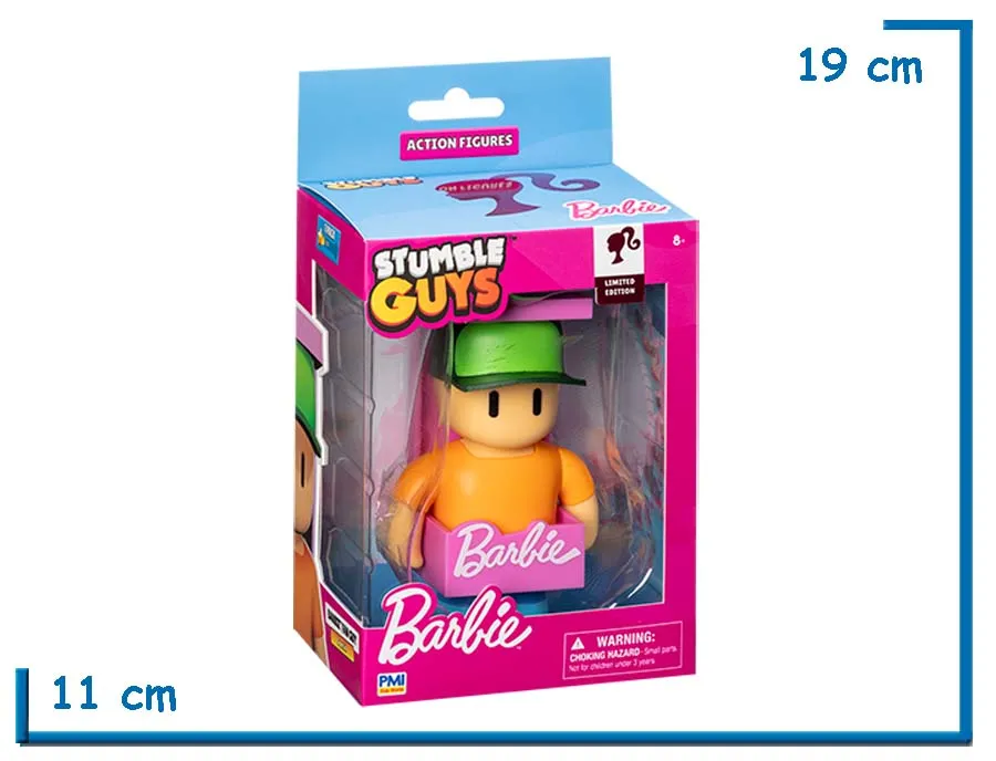 PMI STUMBLE GUYS BARBIE BARBIE FAN GUY FIGURA 12CM