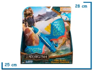SPIN MASTER DEADLY NADDER FIRE BLAST HOW TO TRAIN YOUR DRAGON
