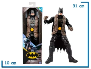 SPIN MASTER DC BATMAN NEGRO CON CHALECO 30CM