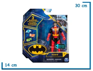 SPIN MASTER DC ROBIN BAT-TECH 10CM