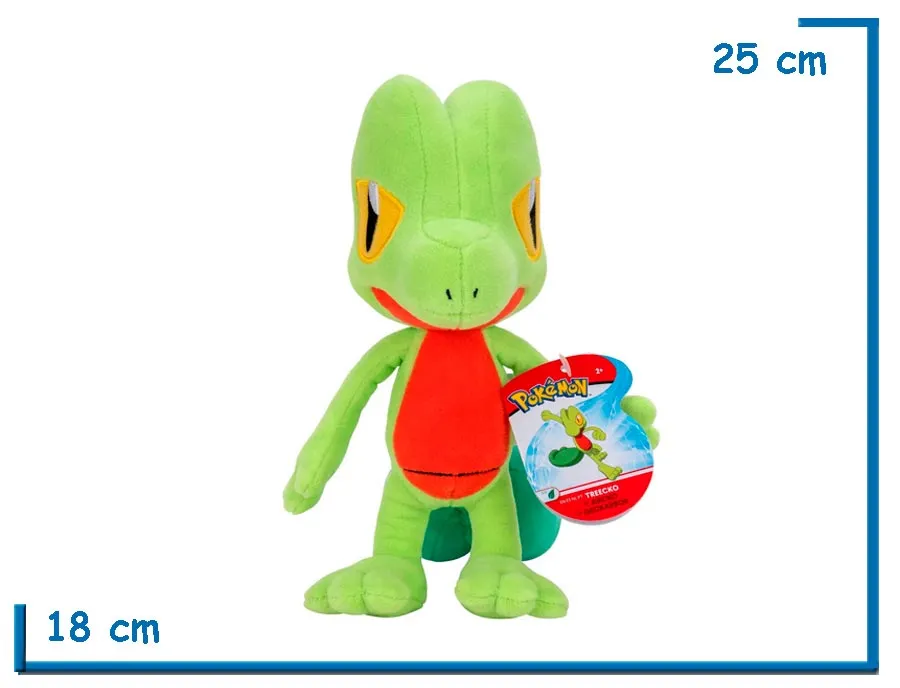 JAZWARES POKEMON TREECKO PELUCHE