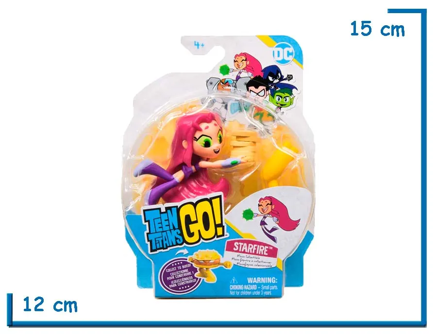 SPIN MASTER TEEN TITANS GO STARFIRE BAF MICRO COLLECTIBLE Pablos Toys 
