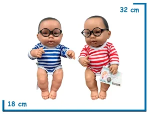 DANILO BEBE CON ANTEOJOS