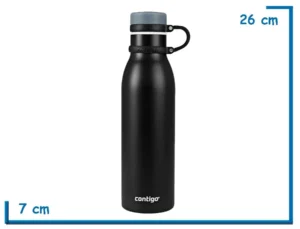CONTIGO BOTELLA MATTERHORN MATTE BLACK 591ML