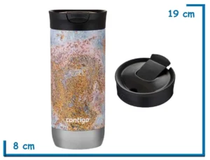 CONTIGO VASO HURON COUTURE 2.0 SNAPSEAL RUSTIC GOLD 473ML