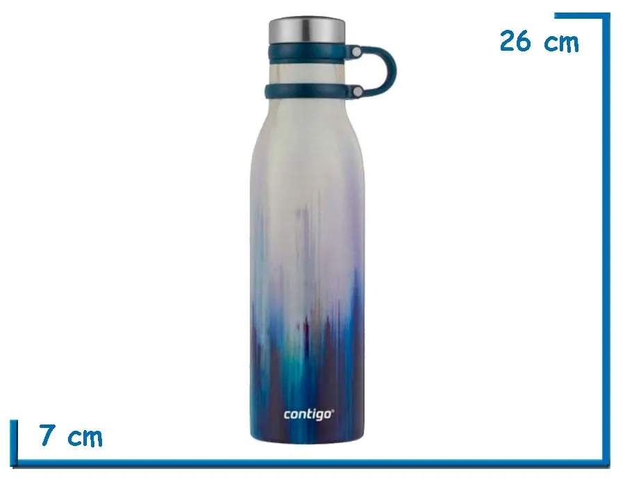 CONTIGO BOTELLA MATTERHORN COUTURE MERLOT AIRBRUSH  591ML