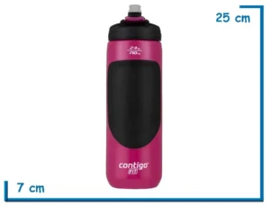 CONTIGO BOTELLA FIT AUTOSPOUT SQUEEZE GRAPE 710ML