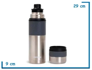 CONTIGO TERMO THERMALOCK STAINLESS STEEL WITH GUNMETAL GRIP 739ML