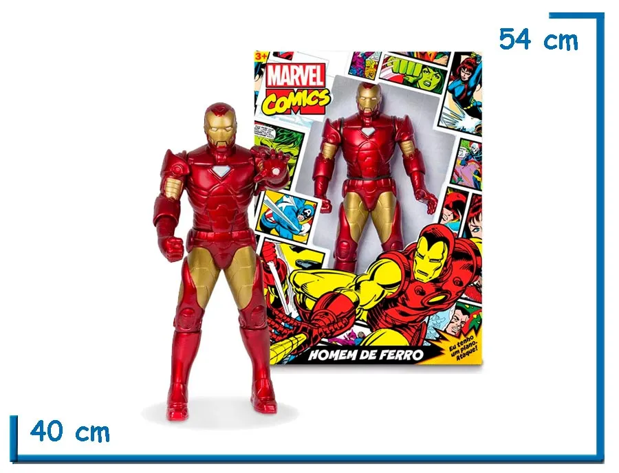 MIMO IRON MAN FIGURA GIGANTE MARVEL COMICS