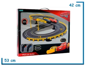 CARS PISTA DE AUTOS CON 2 CONTROLES