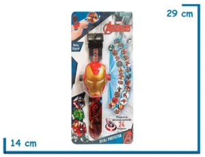 AVENGERS IRON MAN RELOJ PROYECTOR DIGITAL