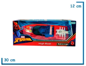 SPIDERMAN HIGH BOAT LANCHA A PILA