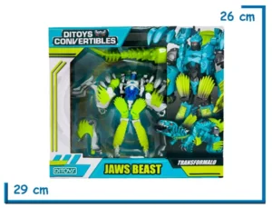 DITOYS CONVERTIBLES JAWS BEAST ROBOT DINO