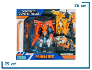 DITOYS CONVERTIBLES PRIMAL REX ROBOT DINO
