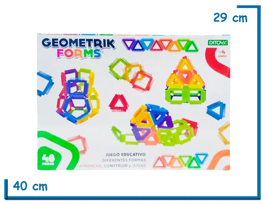 GEOMETRIK FORMS 48 PIEZAS
