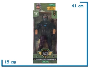ELITE FORCE COMANDO ANTITERRORISMO AZUL PASAMONTAÑAS