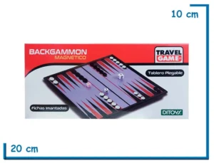 BACKGAMMON MAGNETICO TRAVEL GAME
