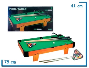 POOL TABLE MESA DE POOL DE MESA CON ACCESORIOS