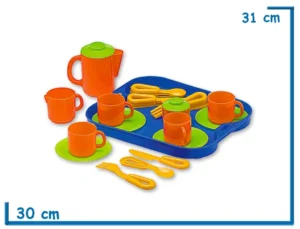 JUEGO DE TE CON BANDEJA