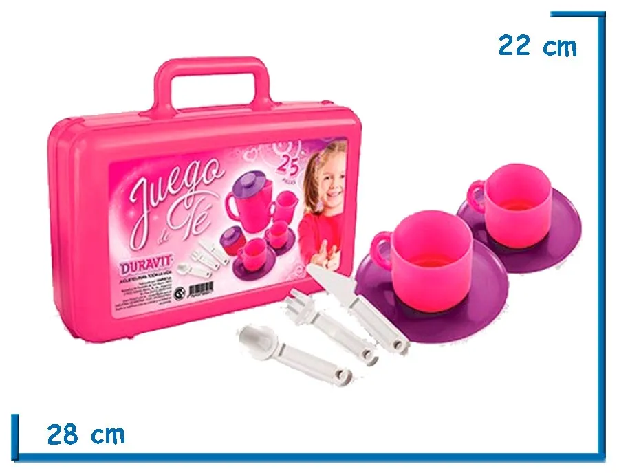 VALIJA JUEGO DE TE