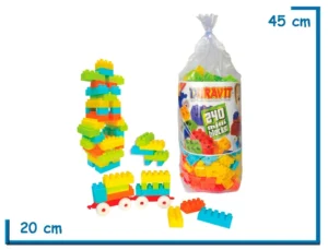 BOLSA BLOCKS CHICOS 240 PIEZAS