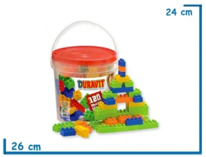 BALDE BLOCKS CHICOS 120 PIEZAS