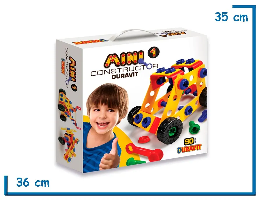 MINI CONSTRUCTOR 1 90 PIEZAS