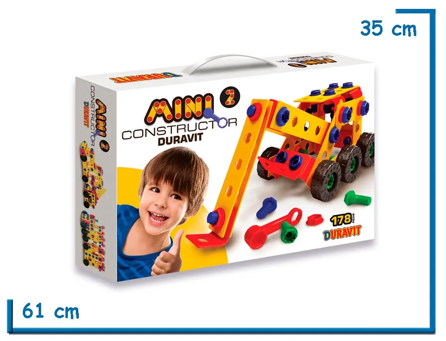 MINI CONSTRUCTOR 2 178 PIEZAS