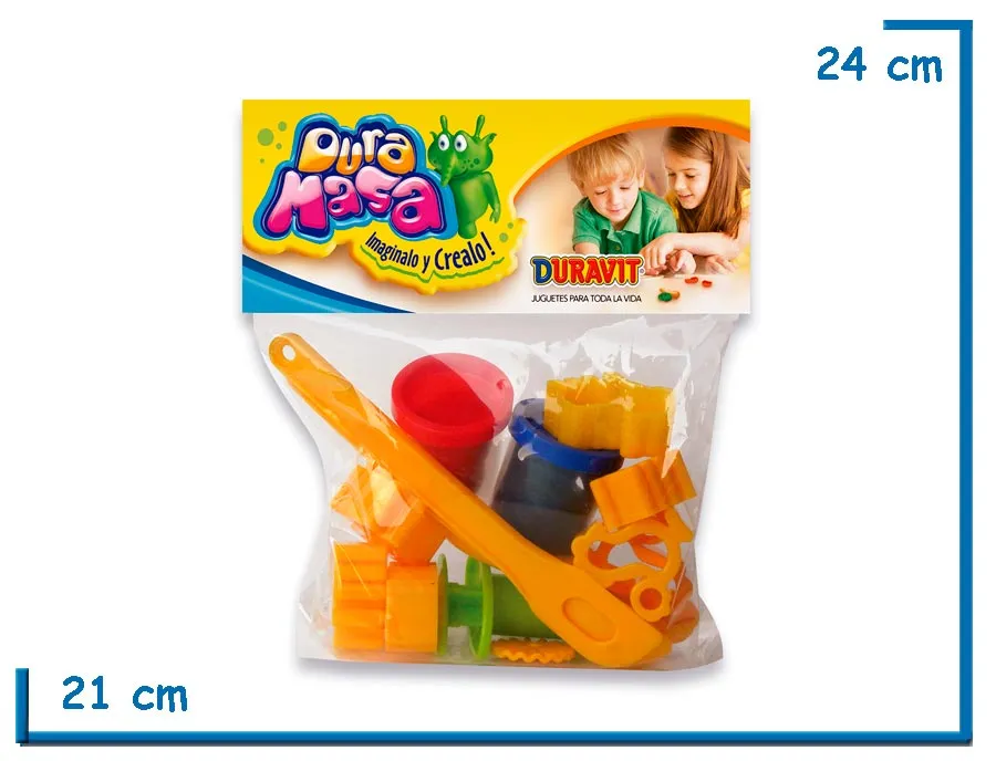 DURA MASA EN BOLSA CON ACCESORIOS